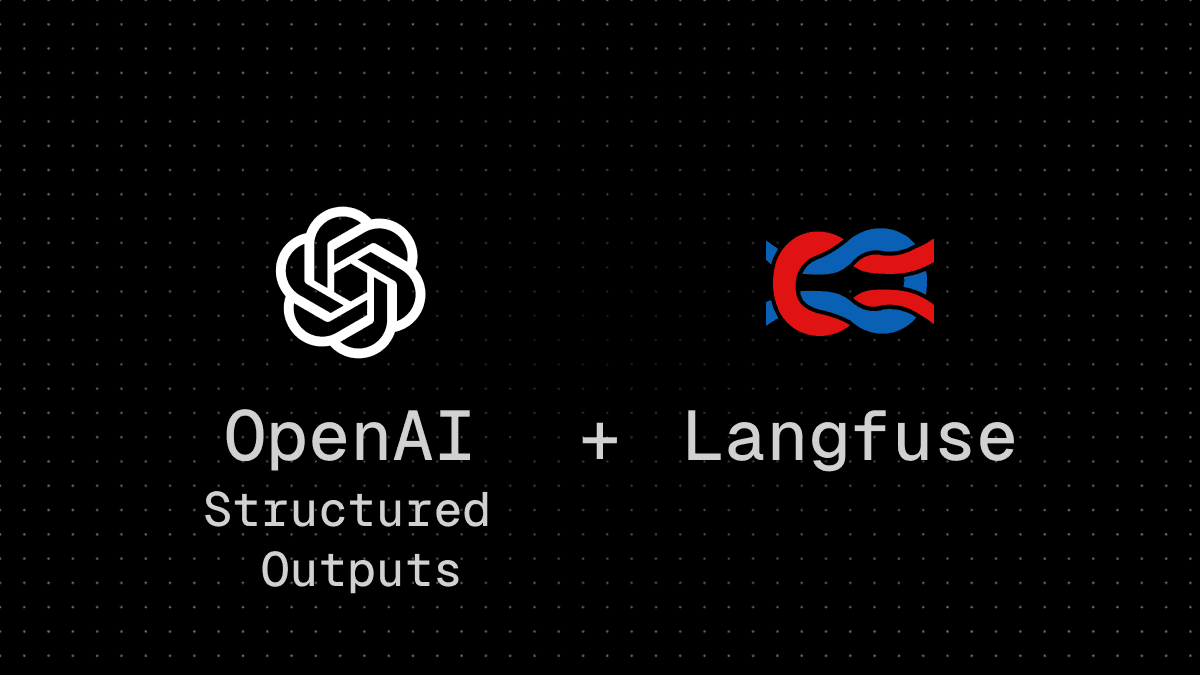 Tracing of OpenAI Structured Outputs